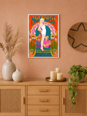 No Doubt Concert Poster Wall Art Print - white framed