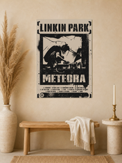 Linkin Park Meteora Poster Wall Art Print - unframed mockup