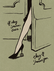 If They Shenanigan Once Wall Art Print - unframed