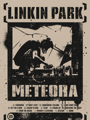 Linkin Park Meteora Poster Wall Art Print - unframed