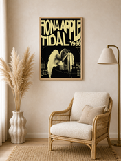 Fiona Apple Tidal 1996 Angel Wings Wall Art Print - wood framed poster