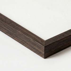 Dark Wood Framed